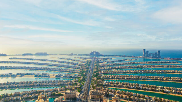 THE VIEW AT THE PALM JUMEIRAH
